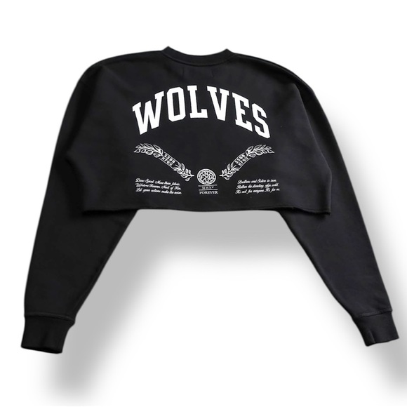 Darc Sport SHE Wolves Cropped Crewneck - Picture 1 of 14